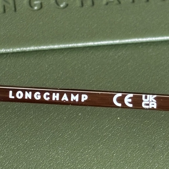 Longchamp LO627S 001 Black Gold Cat Eye Sunglasses 57-16-140 Gradient Lens main image 5